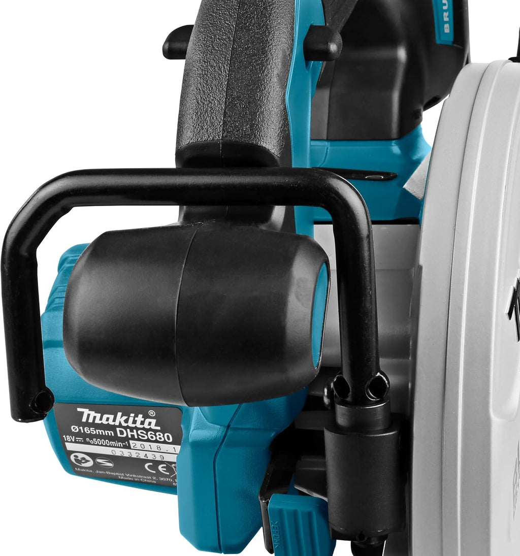 Makita DHS680Z 18V Li-Ion LXT Brushless Circular Saw (165mm) – Batteries and Charger Not Included